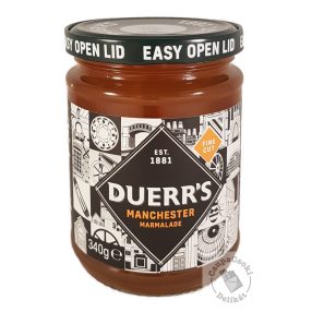  Duerr's Manchester Fine Cut Marmalade Narancslekvár 340g