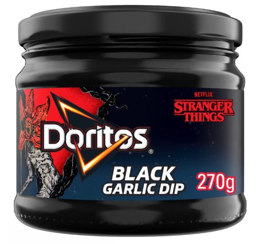 Doritos Black Garlic The Stranger Things mártogató szósz 270g