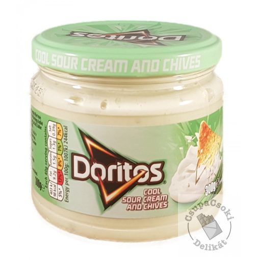 Doritos Sour Cream&Chives Snidlinges-tejfölös mártogató szósz 300g