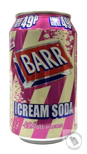 BARR Cream Soda szénsavas üdítő 330ml