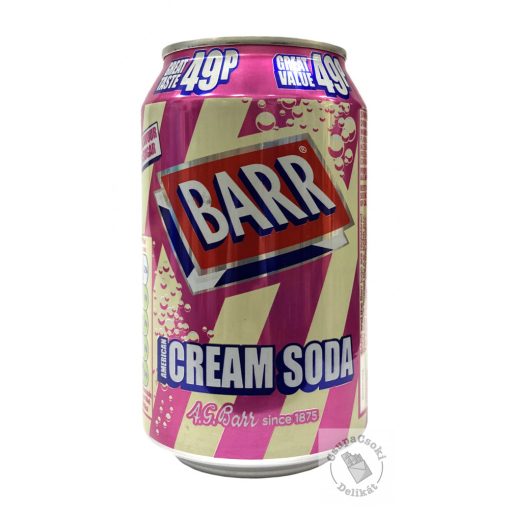 BARR Cream Soda szénsavas üdítő 330ml