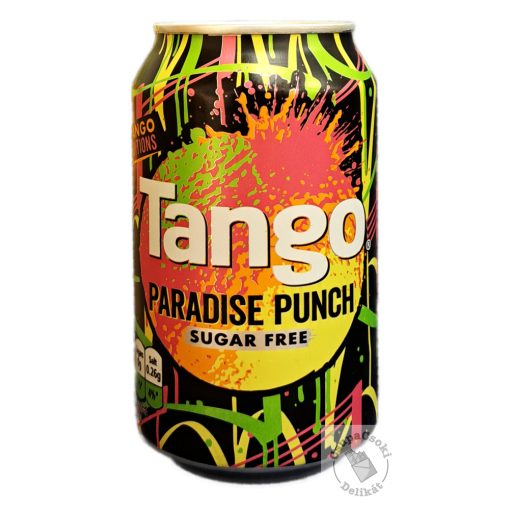 Tango Paradise Punch Sugar Free Cukormentes szénsavas üdítő 330ml