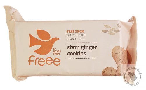 Doves Farm Gluténmentes, tejmentes gyömbéres keksz 150g
