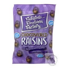   Fabulous Freefrom Factory  Mazsolaszemek tejmentes csokoládéba mártva 75g