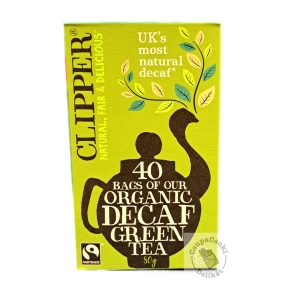 Clipper Bio Koffeinmentes Green Zöld tea 40 filter, 80g
