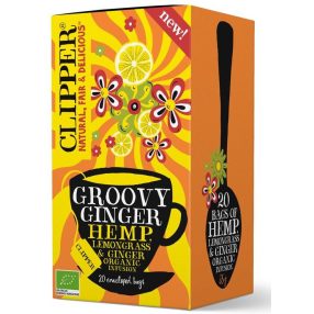 Clipper Groovy Ginger Hemp tea 20 filter, 35g