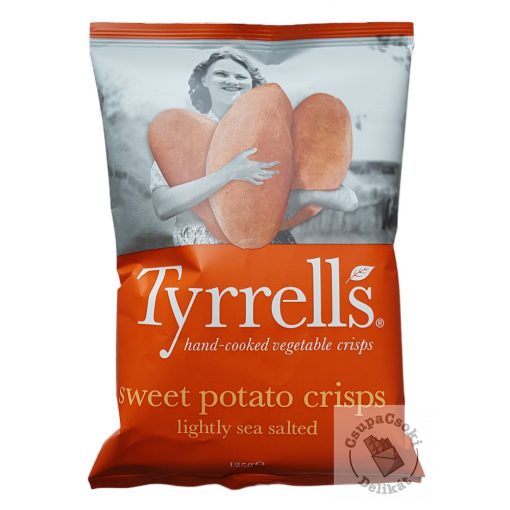 Tyrrell's Édesburgonya chips enyhén sós 125g