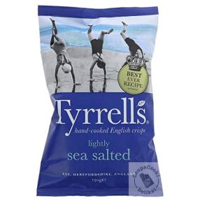 Tyrrell's Burgonyachips, enyhén sózott 150g