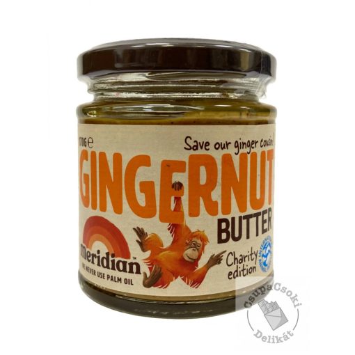 Meridian Gingernut Butter Gyömbéres mogyoróvaj 170g