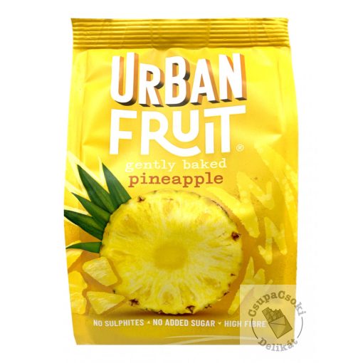 Urban Fruit Pineapple Ananász darabok hozzáadott cukor nélkül 100g