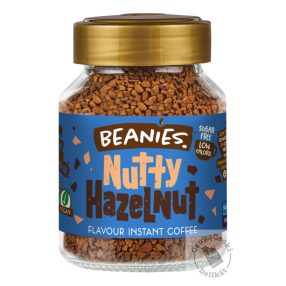   Beanies Nutty Hazelnut Mogyorós ízesítésű  azonnal oldódó kávé 50g