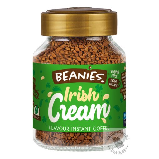 Beanies Irish Cream Ír krémlikőr ízesítésű azonnal oldódó kávé 50g