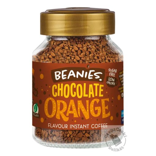 Beanies Chocolate Orange Narancsos csoki ízesítésű azonnal oldódó kávé 50g
