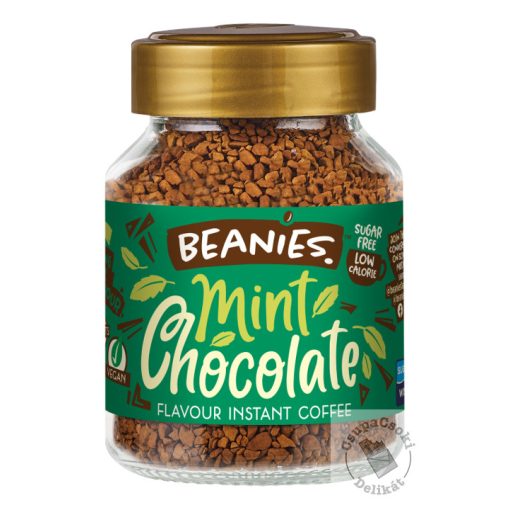 Beanies Mint Chocolate Mentás-csoki ízesítésű azonnal oldódó kávé 50g