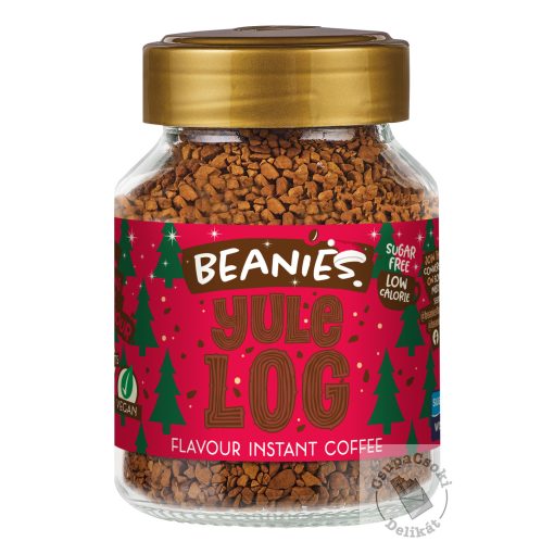 Beanies Yule Log Ízesített instant kávé 50g