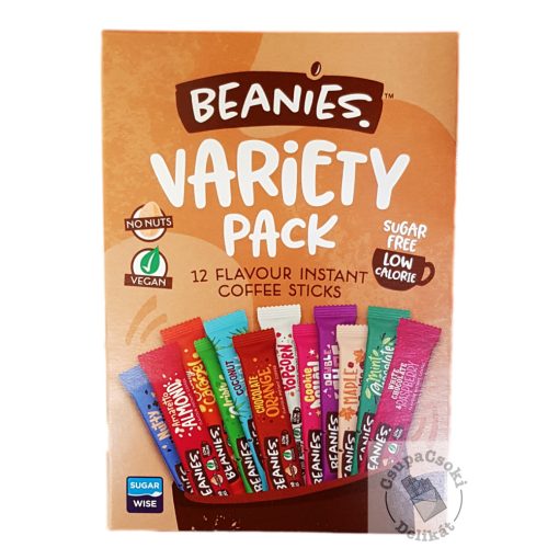 Beanies Variety Ízesített instant kávé válogatás 12x2g
