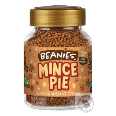 Beanies Mince Pie ízesítésű azonnal oldódó kávé 50g