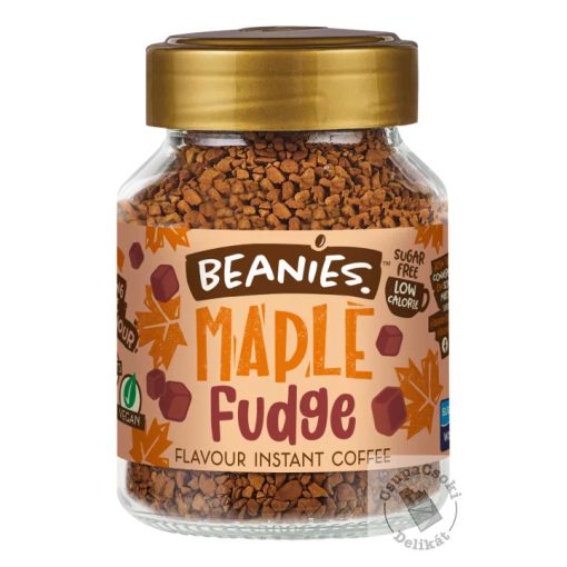 Beanies Maple Fudge Ízesített instant kávé 50g