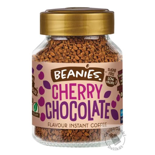 Beanies Cherry Chocolate Cseresznyés csokis ízesített instant kávé 50g