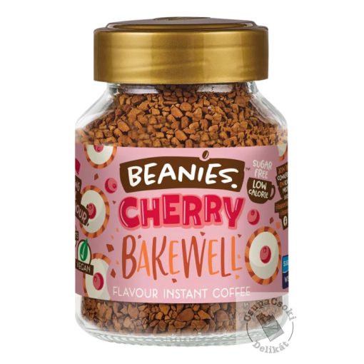 Beanies Cherry Bakewell Cseresznyés süti ízesített instant kávé 50g