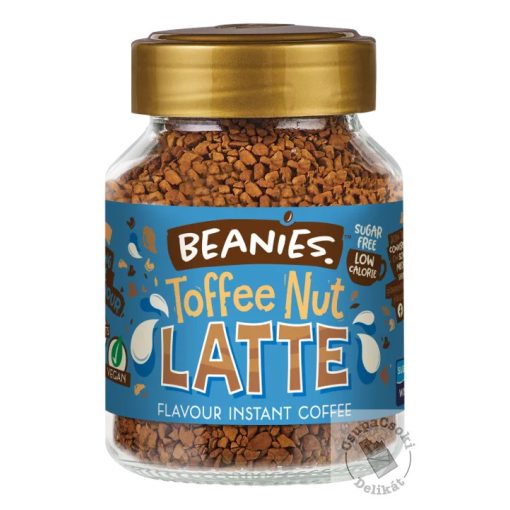 Beanies Toffee Nut Latte Ízesített instant kávé 50g