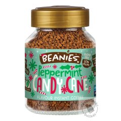   Beanies Peppermint Candy Cane ízesítésű azonnal oldódó kávé 50g