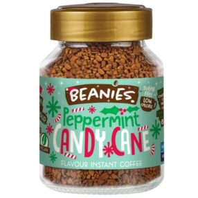   Beanies Peppermint Candy Cane ízesítésű azonnal oldódó kávé 50g / Minőségét megőrzi: 2026.05.14