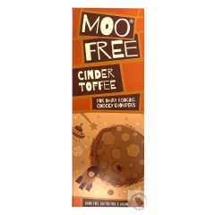 Moo Free Cinder Toffee Tejmentes karamellás csokoládé 80g