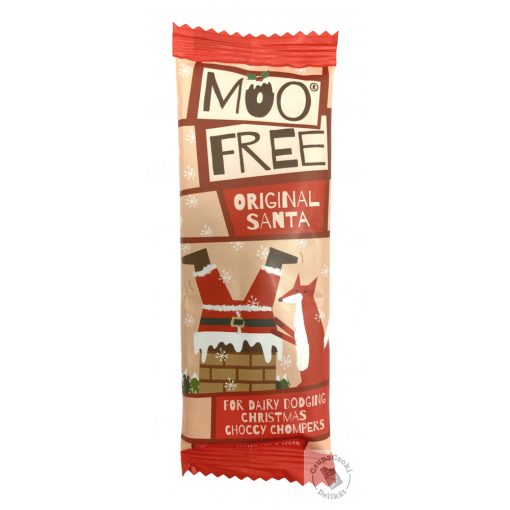 Moo Free Santa Bar Télapó Original Tejmentes csokoládé 32g