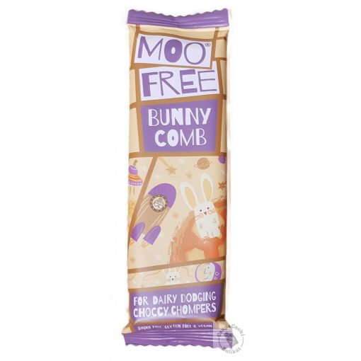 Moo Free BunnyComb Tejmentes csokoládé törökmézzel 20g