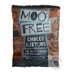Moo Free Choccy Buttons Tejmentes csokoládé drazsé 25g