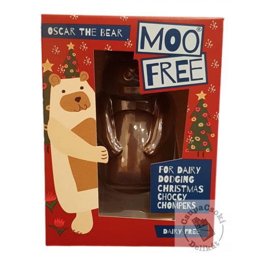 Moo Free Oscar the Bear Tejcsokis tejmentes csokifigura 80g