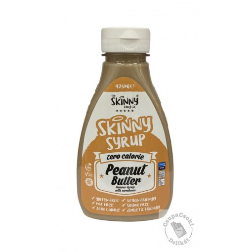 Skinny Peanut Butter Mogyoróvajas szirup, cukormentes 425ml