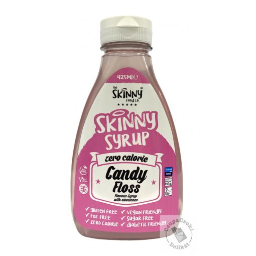 Skinny Candy Floss Vattacukor ízű szirup, cukormentes 425ml