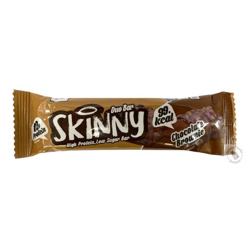Skinny Duo Bar Chocolate Brownie Protein szelet, cukormentes 60g