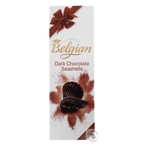Belgian Dark Chocolate Seashells Tengergyümölcsei étcsokoládés desszert 60g
