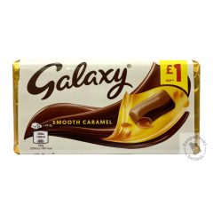 Galaxy Smooth Caramel tejcsokoládé karamellel 135g