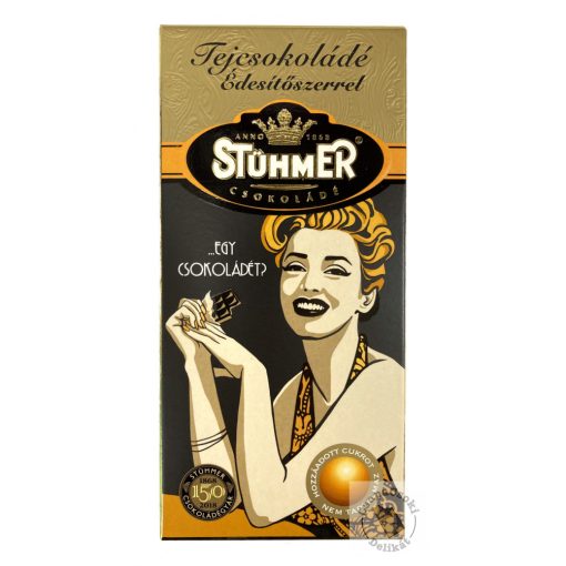 Stühmer Tejcsokoládé hozzáadott cukor nélkül 100g