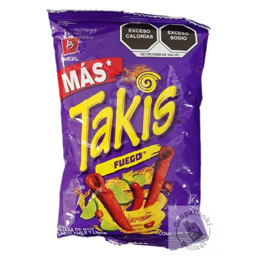 Takis Fuego Hot Chilli Pepper&Lime 70g