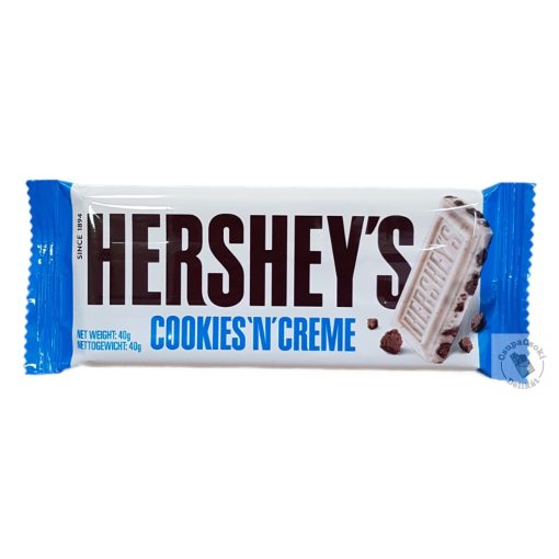 Hershey's Cookies 'n' Creme Kekszes fehércsokoládé 43g