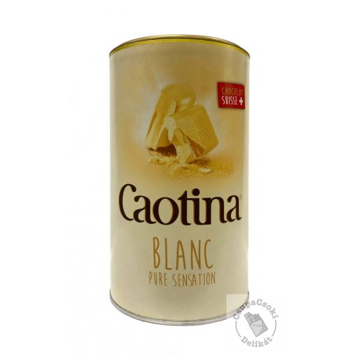 Caotina Blanc Fehércsokoládés, forrócsokoládé italpor 500g