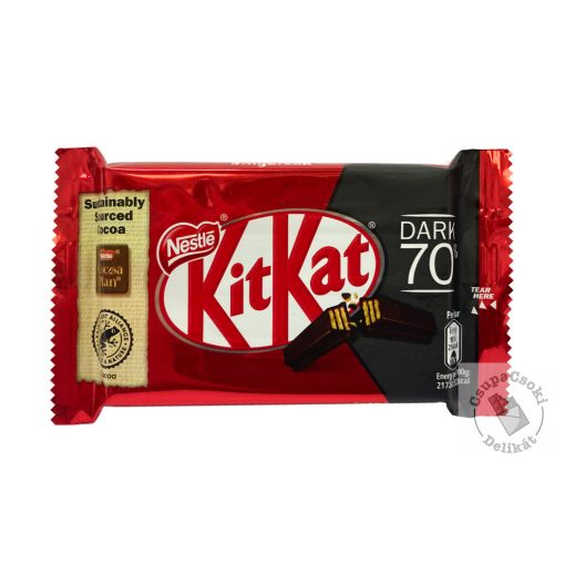 KITKAT Dark 70% Étcsokis nápolyi 41,5g