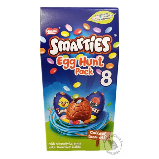 Nestle Smarties Egg Hunt Tejcsokoládé tojások drazséval 140g