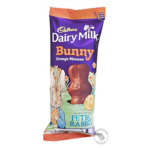Cadbury Bunny Nyuszi tejcsokoládé narancsos krémmel töltve 30g