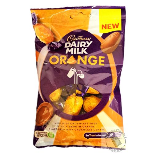 Cadbury Orange Egg Zacskós narancsos csokitojás 72g