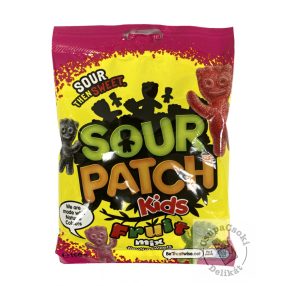   Sour Patch Kids Fruit Mix Gyümölcsös savanyú gumicukor 130g