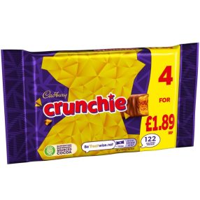 Cadbury Crunchie szelet 4-es csomag (4x26,1g) 104,4g
