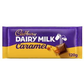   Cadbury Caramel Tejcsokoládé lágy karamell töltelékkel 120g