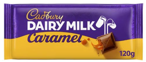 Cadbury Caramel Tejcsokoládé lágy karamell töltelékkel 120g