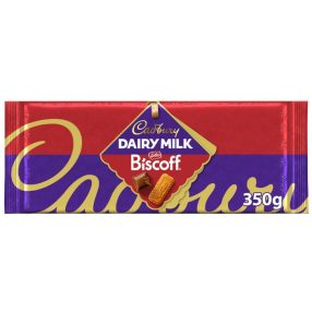 Cadbury Biscoff Tejcsokoládé kekszdarabokkal 350g